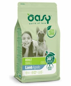 Oasy dry dog adult small agnello 1 kg.