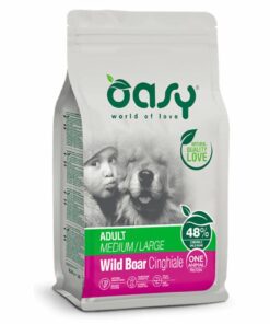 Oasy dry dog one adult all breed cinghiale 2