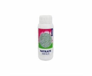 Nitrate Minus Rimuove i Nitrati – NO3 dall’acqua dolce e marina Nitrate – Minus assorbe anche i Silicati. 1 litro di prodotto assorbe 21.000 mg di Nitrati - NO3