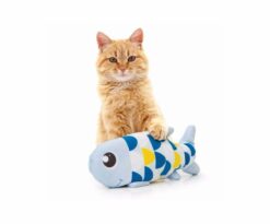 Catit Groovy Fish è il nuovo gioco a forma di pesce per intrattenere il tuo gatto! Il tuo gatto non potrà resistere a Groovy Fish!