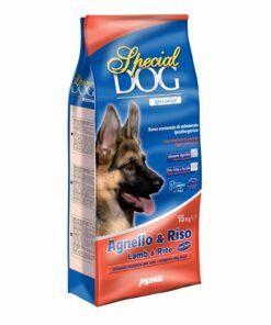 Alimento completo per cani adulti di tutte le razze che necessitano di alimenti ad alta digeribilità e che non diano problemi intestinali.